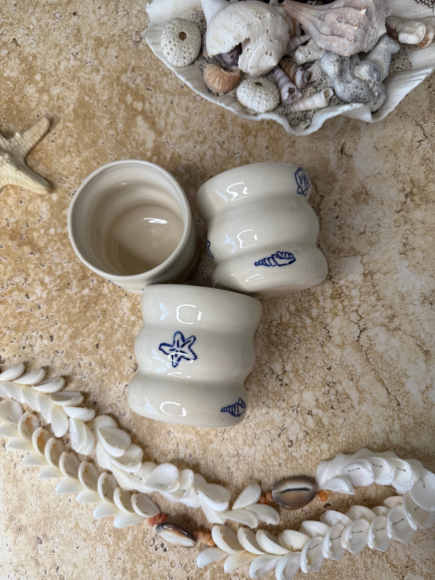 Mug wavy Coquillages