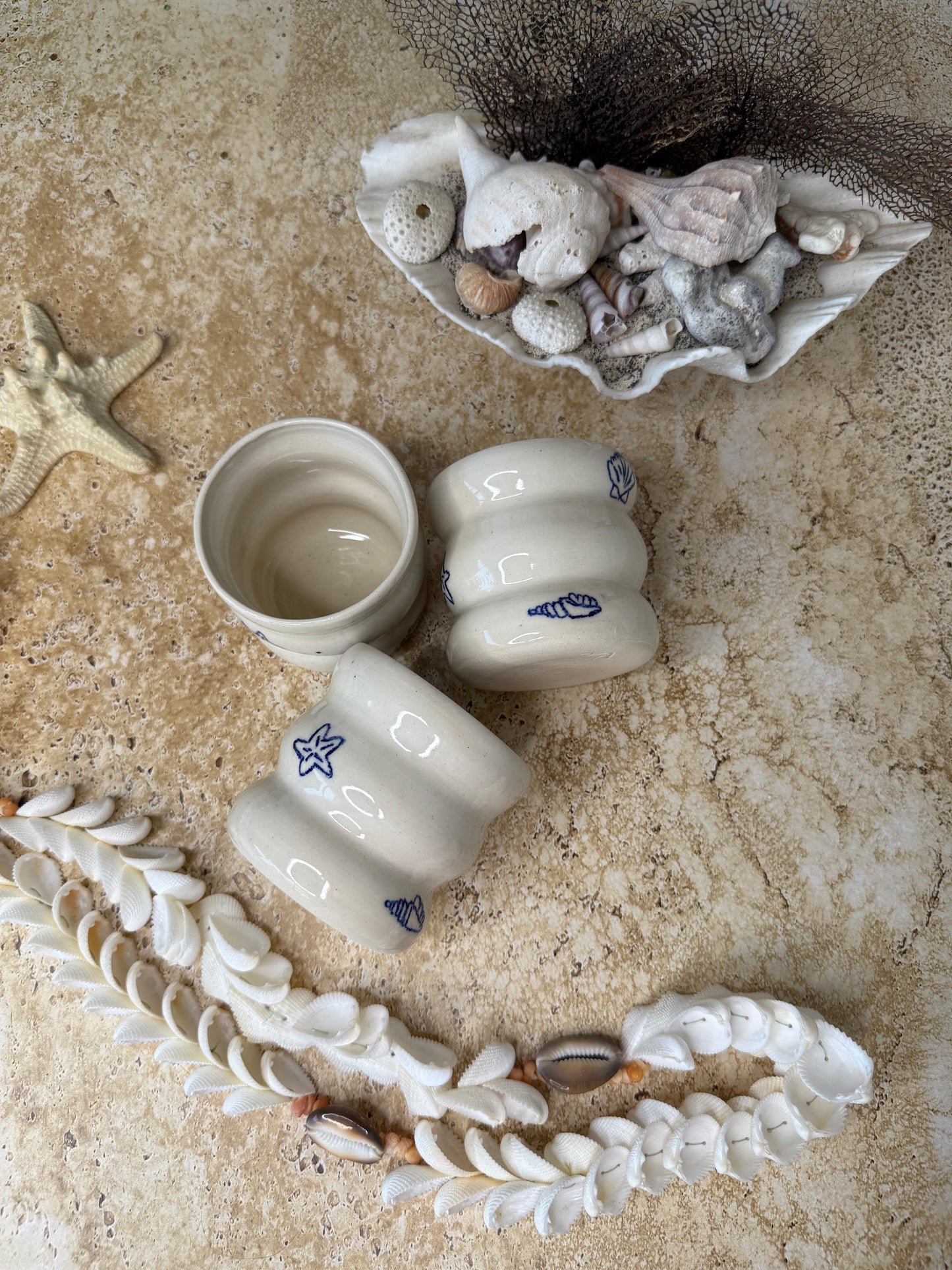 Mug wavy Coquillages