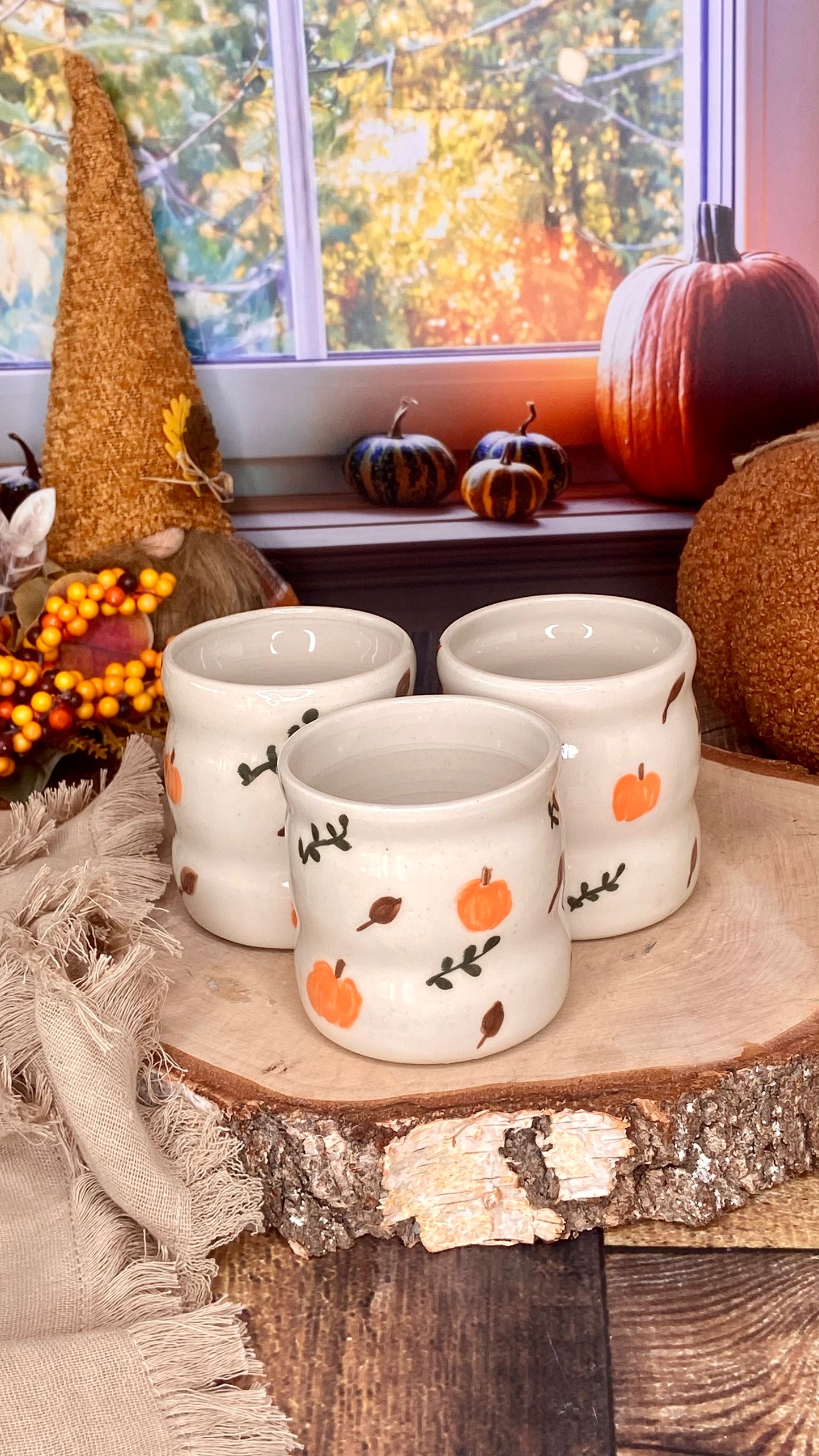 Mug Wavy Pumpkin