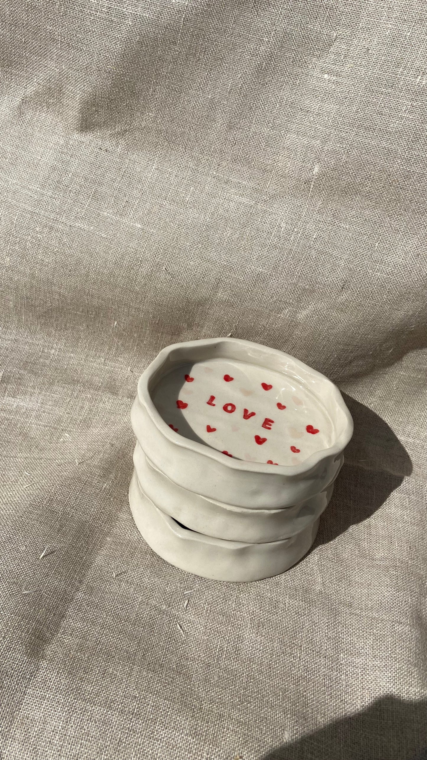 Coupelle bijoux Love