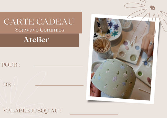 Carte Cadeau Atelier