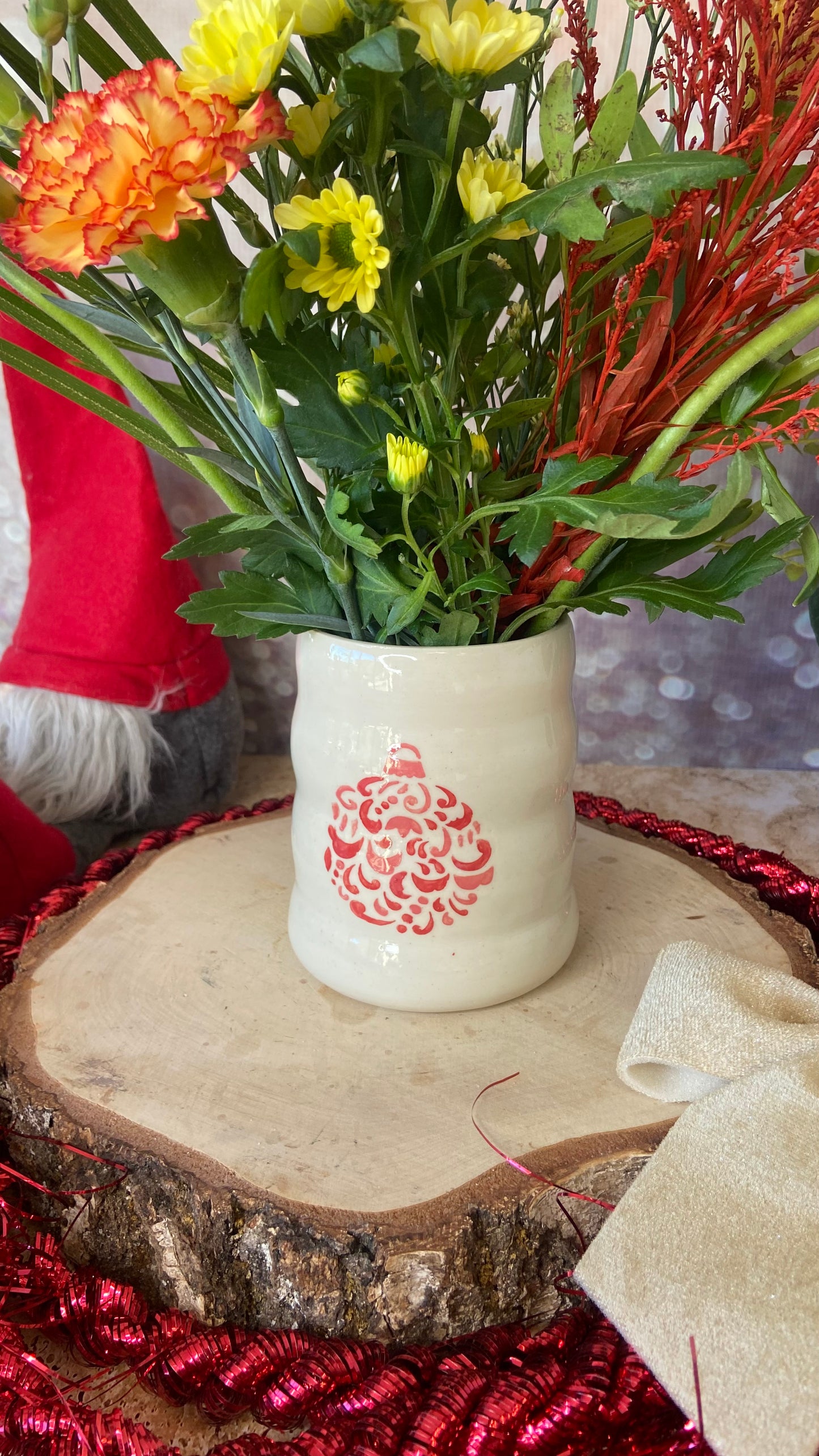 Vase Boule de Noël